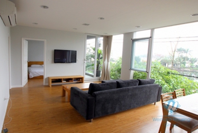 High quality apartment with 2 bedrooms, nice lake view in Dang Thai Mai, Westlake area